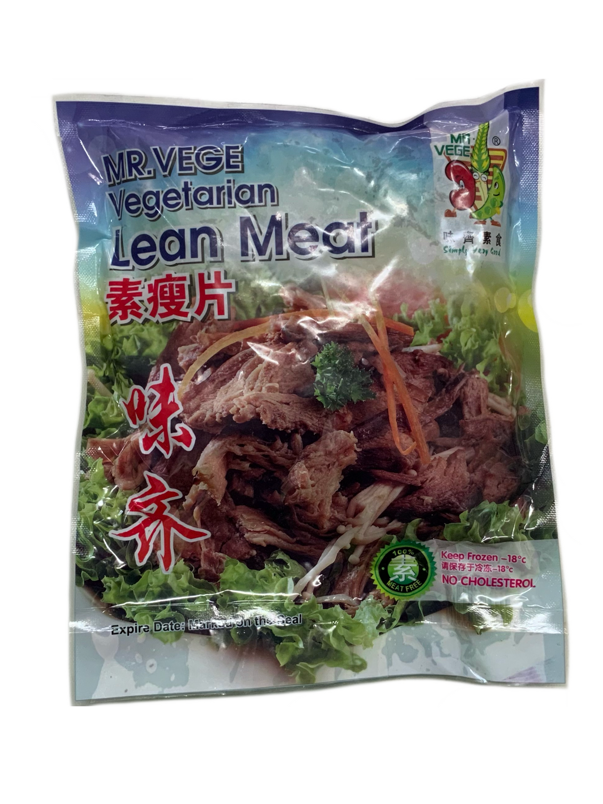 Mr Vege Vegetarian Lean Meat 490G