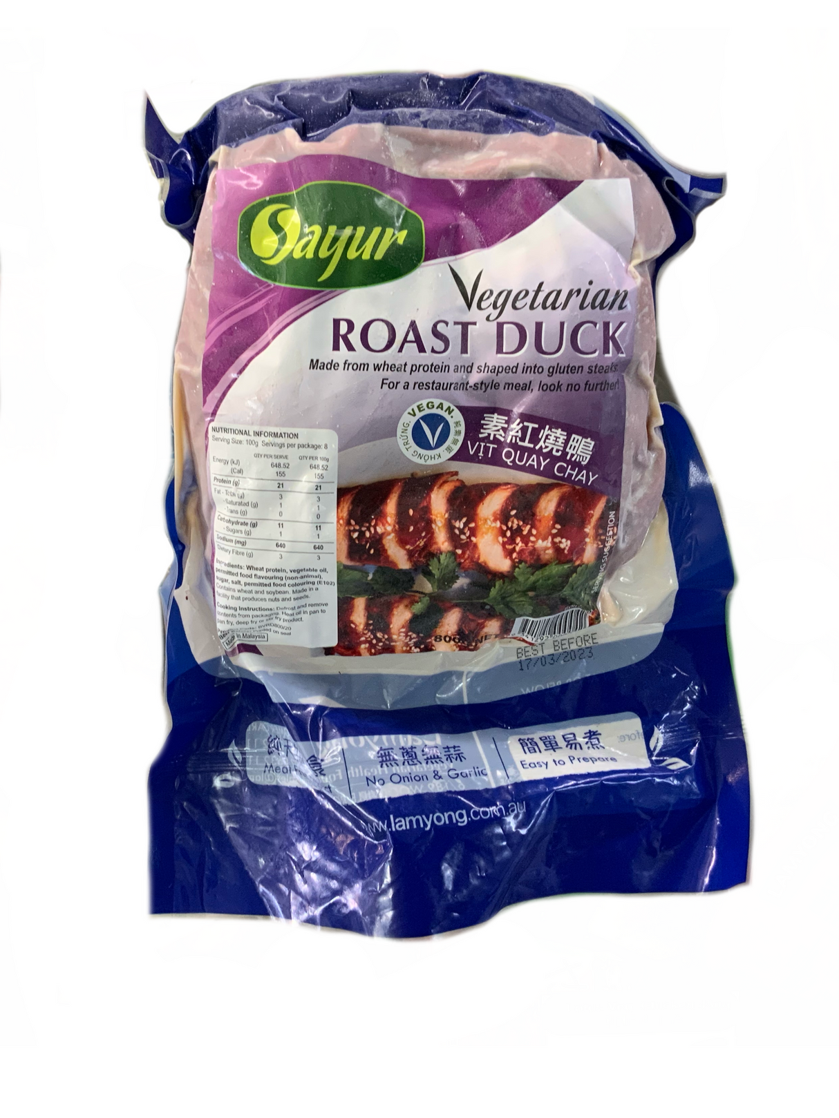 Sayur Vegan Roast Duck 800g