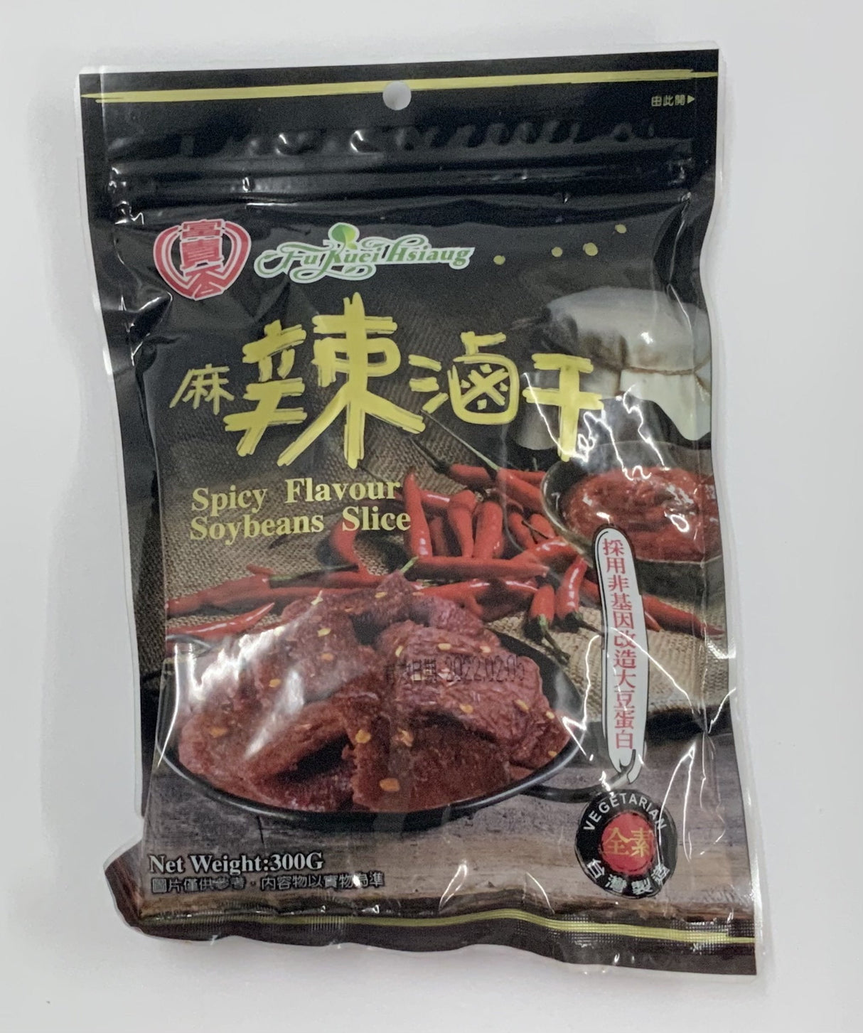 福桂香 香辣黄豆片 300g