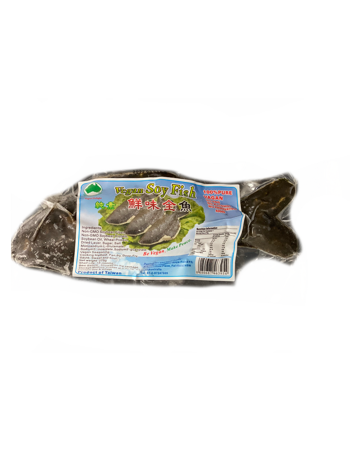 A&T Vegan Soy Fish 275g