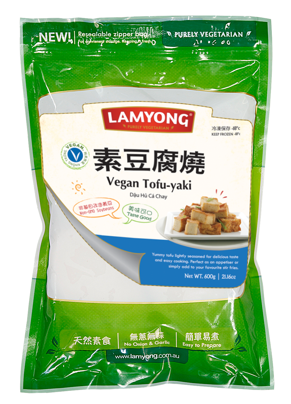 Lamyong Vegan Tofu-Yaki 600g