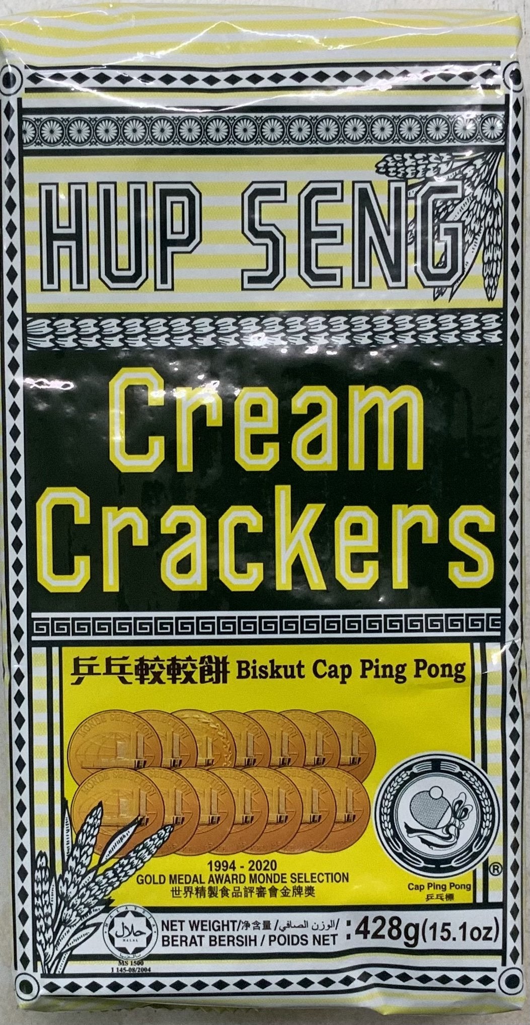 Hup Seng Cream Crackers 428g