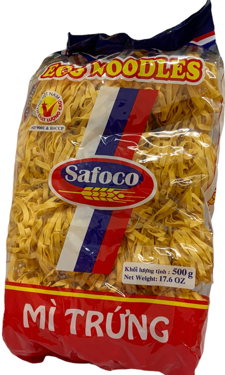 Safoco 粗鸡蛋面500G 