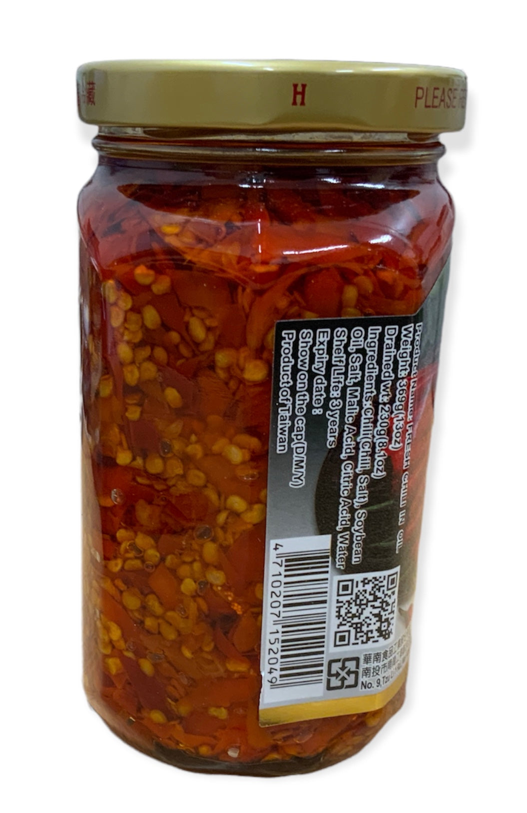 Fresh Chilli in Oil 360G