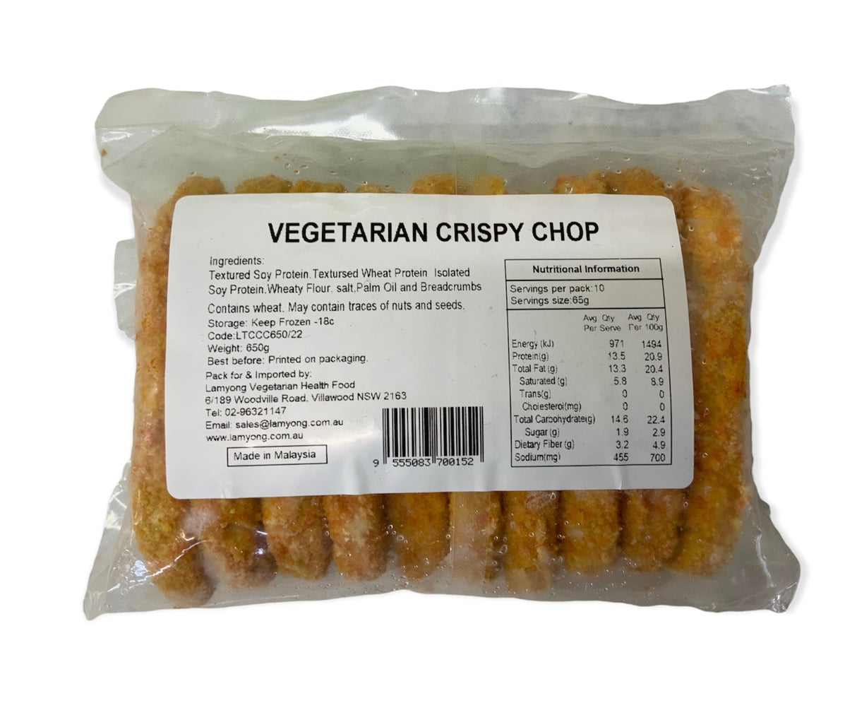 Vegetarian Crispy Chop 650G