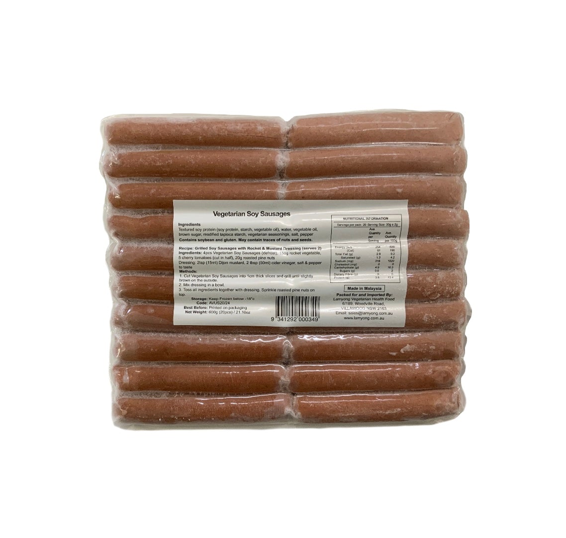 Lamyong Vegan Soy Sausages 600g