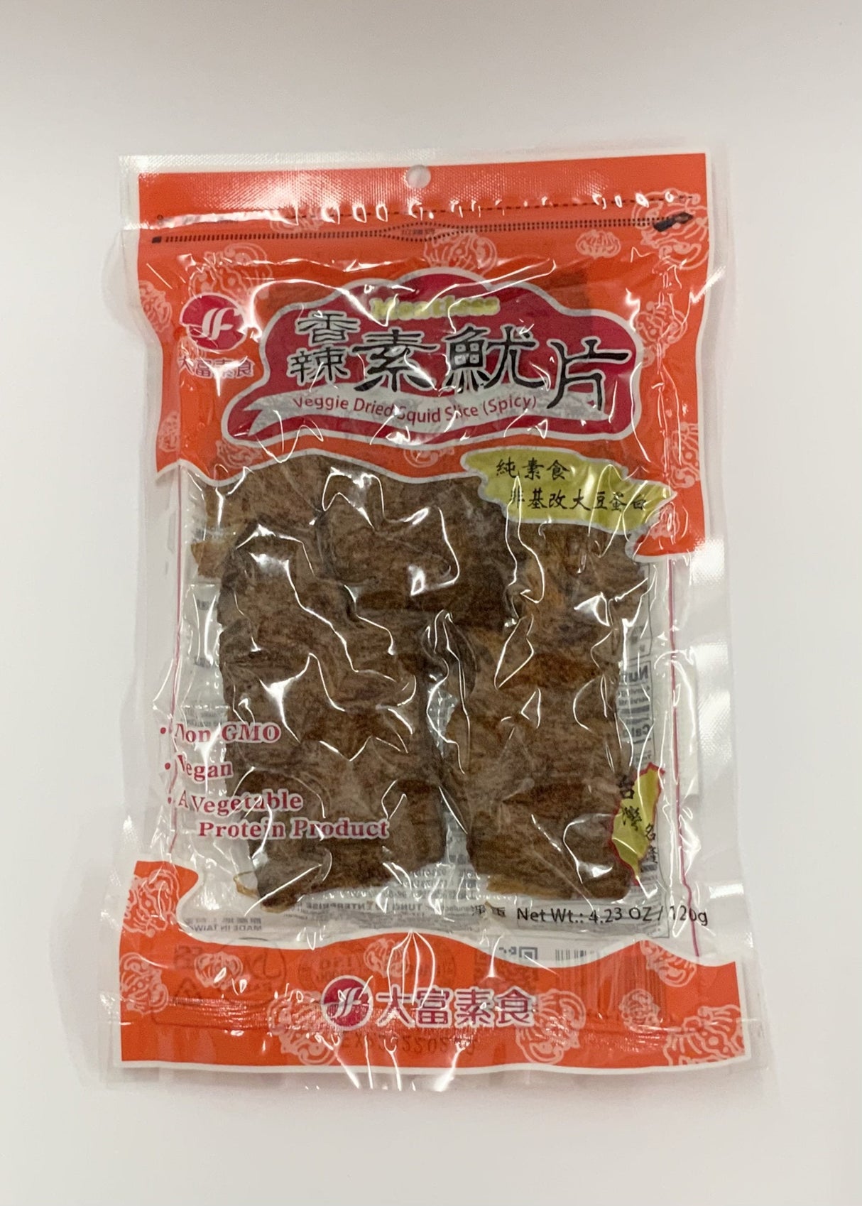 同福素鱿鱼片 (辣) 120g