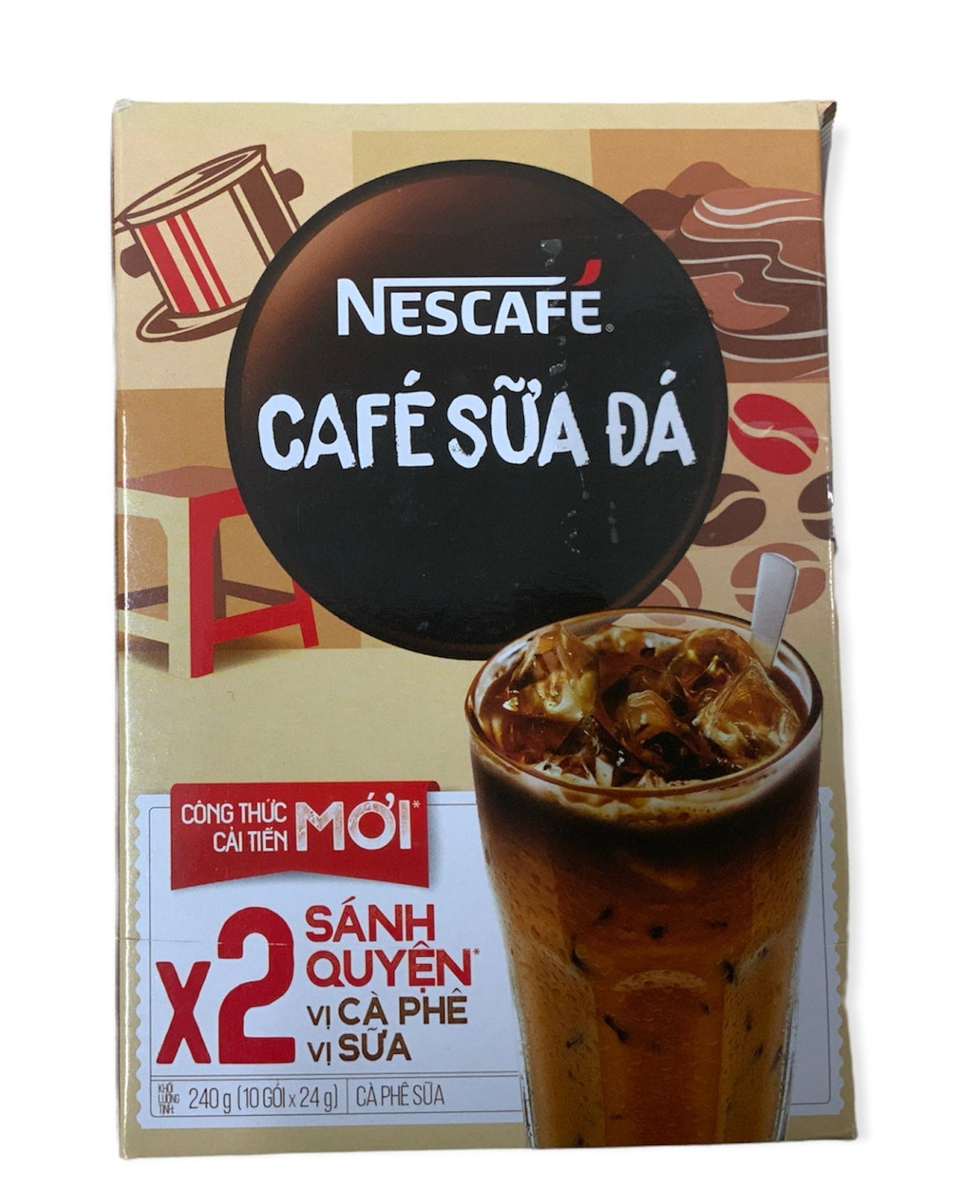 雀巢三合一速溶咖啡 (Café Sữa Đá) 240G (10 包 x 24G)