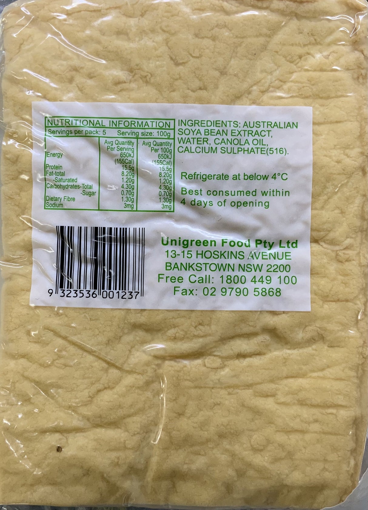 Evergreen Fried Bean Curd 500g