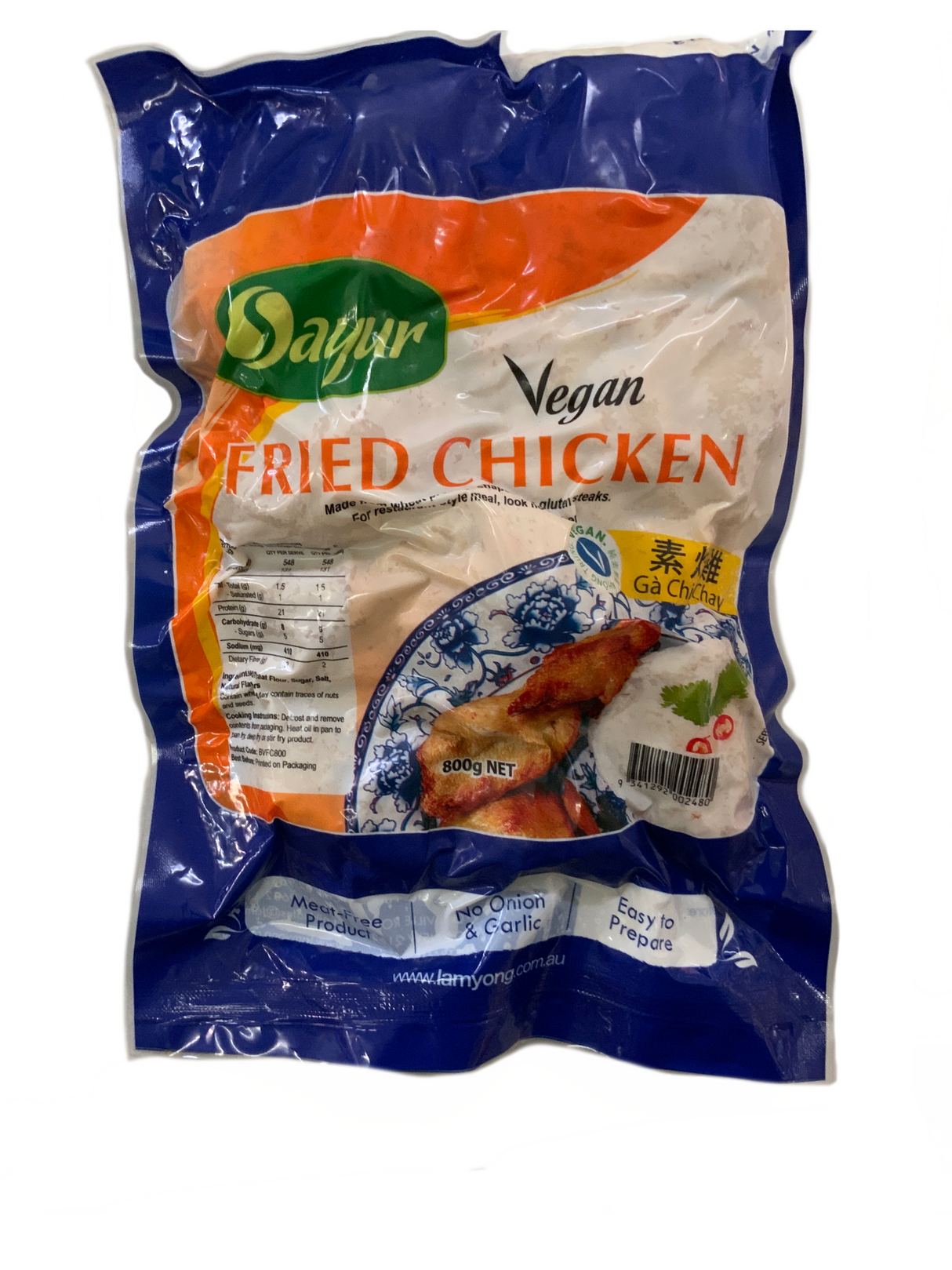 Sayur Vegan Fried Chicken 800g