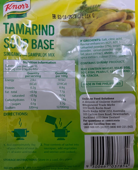 Knorr Tamarind Soup Base 40G