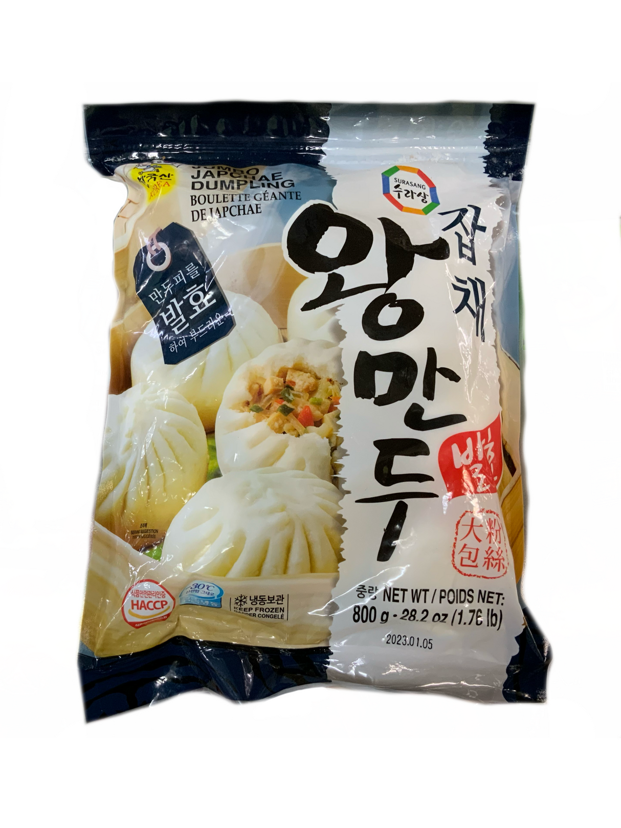 Surasang Jumbo Japachae Dumpling (10 Buns) 800g