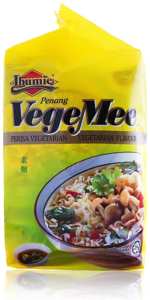 Ibumie 槟城 VegeMee 素食风味方便面 5 x 80g