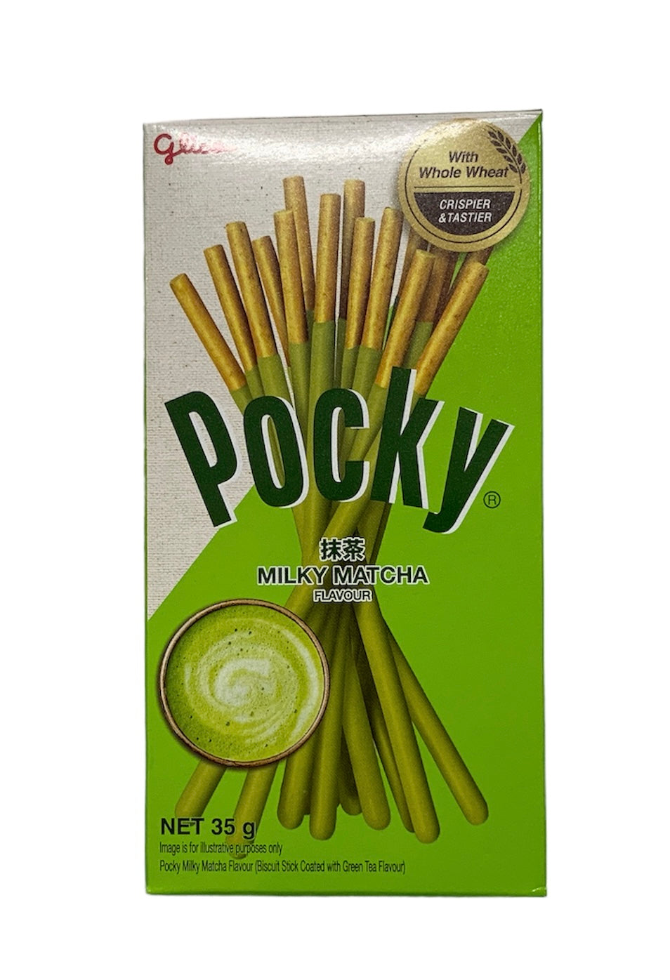 Pocky 抹茶牛奶味 35g