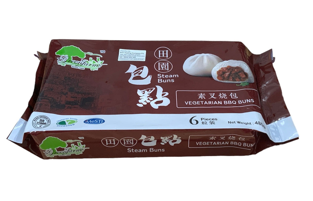 Greenfarm Vegetarian BBQ Buns 480g