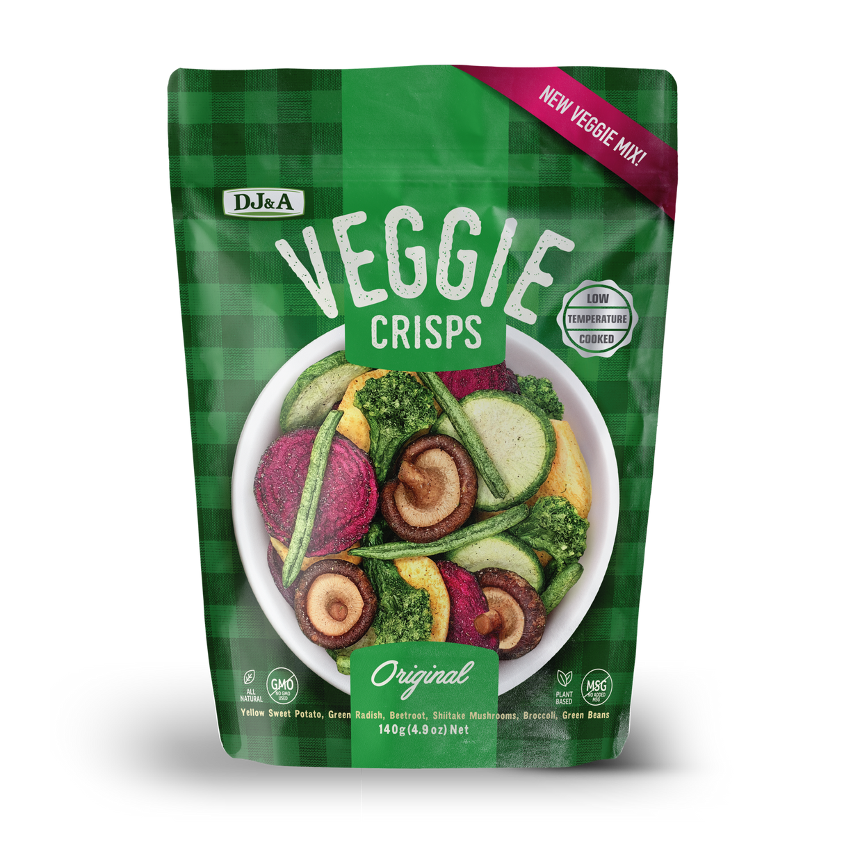 DJ&A Veggie Crisps Original 90g